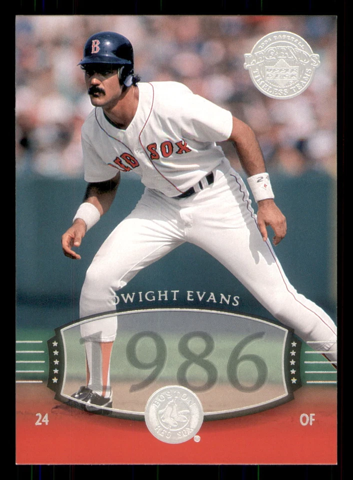 2004 Upper Deck Legends Timeless Teams #244 Dwight Evans - Image 1 of 2