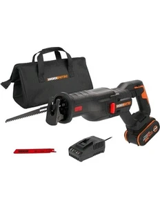 WORX WX516.9 18V Battery Cordless Brushless Reciprocating Saw Nitro 4ah Battery - Picture 1 of 9