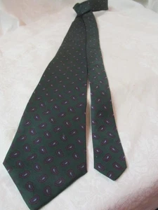 Vintage Wembley Seidenkrawatte grün rot blau - Bild 1 von 3