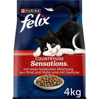 Countryside Sensations Katzenfutter trocken mit Rind und Huhn 1er Pack 1 x 4kg - Bild 1 von 4