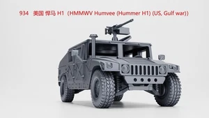 1/72 3D Printed American Hummer H1 (Gulf war)   Unpainted Model Kit - Picture 1 of 1