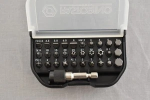 Pastorino 390SEB30 31-Piece Insert Bit Set with Magnetic Bit Holder (NOS) - Picture 1 of 4