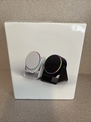 Altavoz de Inducción Inalámbrico - Altavoz Bluetooth 4 en 1 Soporte para Teléfono con Colorido... Foto 1 de 4