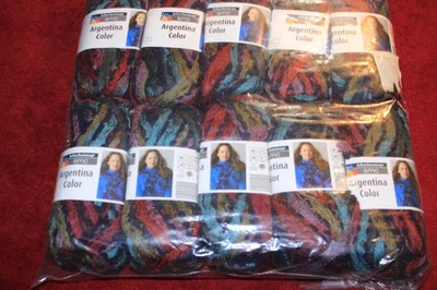 Lote de 10 hilos multicolores colores oscuros Schachenmayr SMC ARGENTINA COLOR Foto 1 de 3