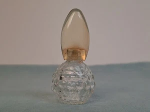 Hobnail Anucci Femme Perfume .33 Oz Miniature Glass Bottle Rare Vintage Empty - Picture 1 of 11