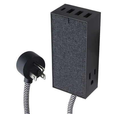 Native Union Smart Hub Bridge (3x USB-A / 1x USB-C / 2x tomas de CA) - Gris Foto 1 de 4