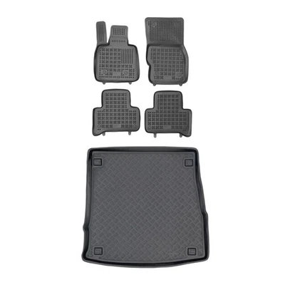 Rezaw-Plast Car Mats for Alfa Romeo Stelvio 2017–2025 PE Cargo Mat & Subwoofer Foto 1 de 4