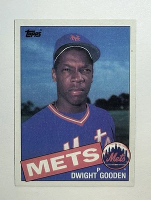 Topps Rookie Dwight Gooden #620 RC 1985 Foto 1 de 4