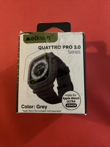 NEW Elkson Quattro Pro 2.0 Series For Apple Watch Ultra 49MM Starlight - Picture 1 of 3