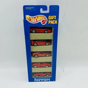 Hot Wheels 1993 Ferrari 5 Pack Gift Set All Red 12405 Neu in Box! 1/64 - Bild 1 von 7
