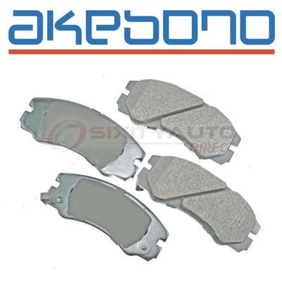 Akebono Pro-ACT Front Disc Brake Pad Set for 1993-2001 Isuzu Rodeo - Braking ms - Imagem 1 de 4
