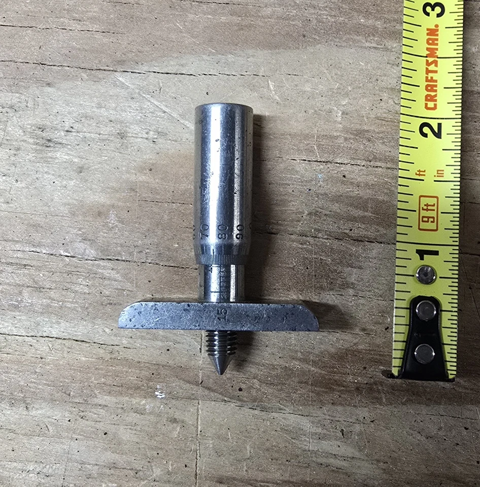 15mm DEPTH MICROMETER , 0 - 15mm , .001" Metric - Image 1 of 4