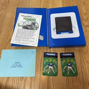 Tennis - US Intellivision Video Game CIB with Overlays & Instruction Manual - Picture 1 of 3