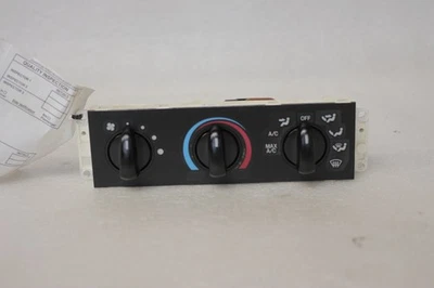 Genuine OEM Ford Black AC Heater Temperature Control Panel Fits 1999 Ford Ranger - Image 1 of 4