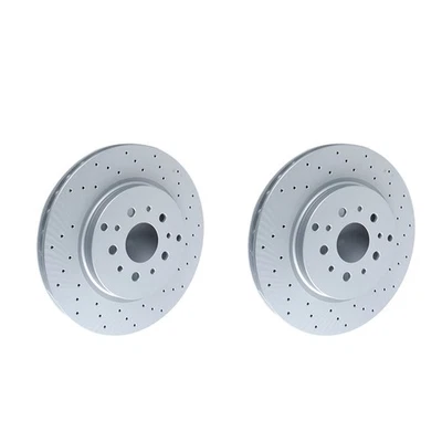 New Fits Maserati Granturismo GT & Quattroporte Rear Brake Rotors - Image 1 of 3