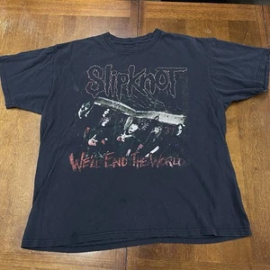 Vintage Slipknot "All Hope Is Gone" Tour T-Shirt 2008 XL - Picture 1 of 7