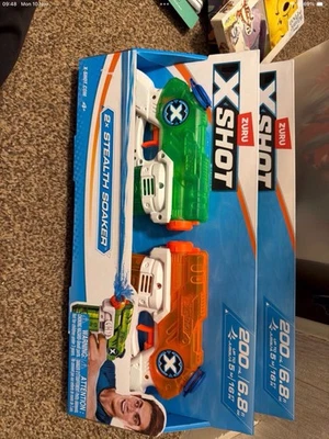 Zuru XSHOT Water Pistols Blasters Pack of 2 - Image 1 of 2