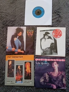 Pat Benatar 5 7" Singles - Love is A Battlefield, Don't Walk Away, All Fired - Picture 1 of 4