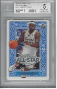 LEBRON JAMES 2006-07 CUBIERTA SUPERIOR BALONCESTO JUEGO DE ESTRELLAS #AS11 BGS 5 - Imagen 1 de 1