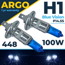 H1 Xenon Blue Bulbs 100w Headlight Hid Bulb Light High Low Fog Light