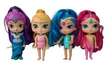 SHIMMER AND SHINE Nickelodeon DOLLS 6" Mattel Viacom Lot Of 4