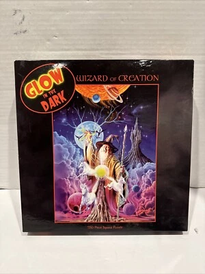 Rompecabezas Ceaco Wizard of Creation Brilla en la Oscuridad 550 piezas De Colección 2000 Nuevo Foto 1 de 3