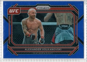 🔥2023 Panini Prizm UFC Alexander Volkanovski Blue Prizm #40  /175🔥 - Picture 1 of 1