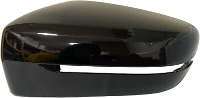 #18 CUBIERTA ESPEJO RETROVISOR LADO CONDUCTOR IZQUIERDO NEGRO BMW 540I 530I 530e 2017 2018 2019-23 Foto 1 de 4