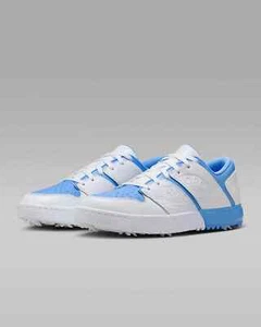 Nike Jordan NU Retro 1G FZ4153-101 White/University Blue Men Golf Shoes - Picture 1 of 10