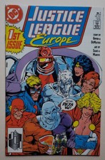 Justice League Europe #1 DC (1989) - New Team - Key First Issue - NM+