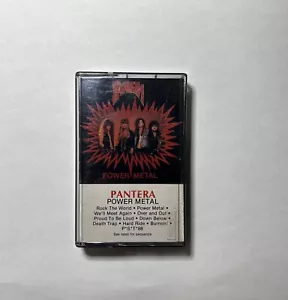 Pantera Power Metal 1988 Cassette Tape Metal Magic Records RARE - Picture 1 of 8