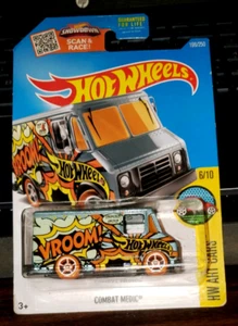 Hot Wheels HW ART CARS Combat Medic ©2015 - New original package - Picture 1 of 6