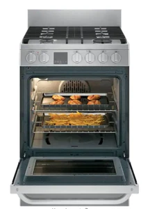 Haier 24" Built-In SS Gas Range w/ Self-Cleaning Convection Oven 2.9ft OPEN BOX - Picture 1 of 2