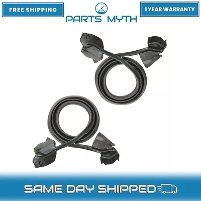 New Door Seals Weatherstrip Pair For 1969-1970 Buick Pontiac Oldsmobile - Image 1 of 2