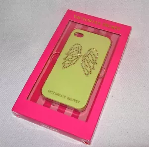 Custodia iPhone 4/4s giallo strass oro ali d'angelo iPhone 4/4s - Foto 1 di 1