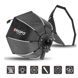 Triopo 21.6in/55cm Octagon Umbrella Photography Softbox(KS2-55)w/Honeycomb Grid - Picture 1 of 12