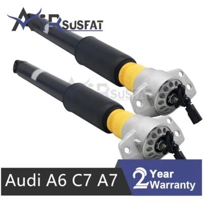 2x For Audi A6 C7 4G Allroad Quattro A7 Rear Suspension Strut 4G0616031 2012-17 - Image 1 of 4