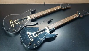 PAIR 2 Activision Guitar Hero Power Wireless Controller No Dongle 0000654 - Picture 1 of 7