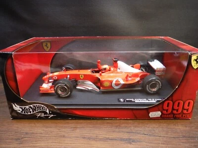 Hot Wheels 1:18 Scale Michael Schumacher F-1 Ferrari World Champion Limited - Image 1 of 4