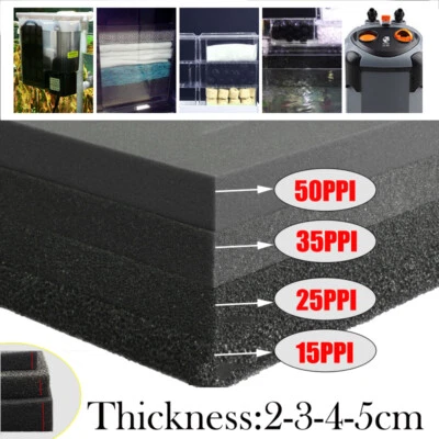 Fish Tank Aquarium Tool Biochemical Filter Foam Pond Filtration Bio Sponge Pad - Image 1 of 4