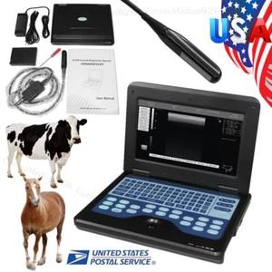 Veterinary Portable Ultrasound Scanner VET Diagnostic System Machine Horse/Cow - Picture 1 of 11