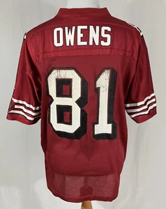 Terrell Owens #81 San Francisco 49ers Jersey - Adidas - Men's XL - Picture 1 of 7