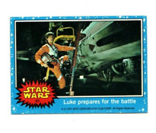 1977 Star Wars Series 1 Luke prepares for the battle #47