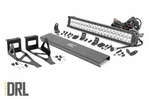 Rough Country for Ford 20in LED Bumper Kit Chrome Series w/Amb RL 05-07 F-250/35 - Picture 1 of 2