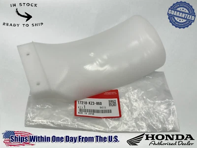Honda CR125R 92-07 CR250R AIR CLEANER HOUSING MUD FLAP GUARD 17218-KZ3-860 - Image 1 of 4
