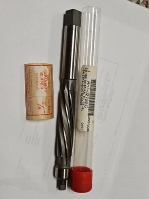 5/8 High Speed Steel Left Hand Spiral Right Hand Cut Hand Expansion Reamer USA  - Image 1 of 4