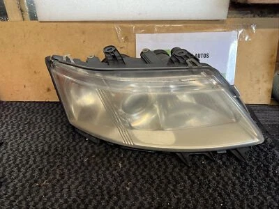 SAAB 9-3 RH UK O/S DRIVERS SIDE 2003 - 2007 HALOGEN HEADLIGHT HEADLAMP  - Image 1 of 4