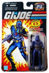 G.I. Joe 25th Anniversary: Hooded Cobra Commander (Cobra Leader) 3.75 Inch Ac... - Picture 1 of 3