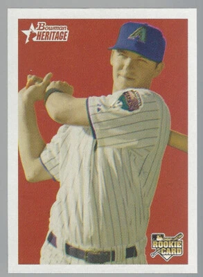 Stephen Drew 2006 Bowman Heritage SP RC Card# 290  - Image 1 of 4