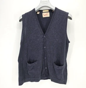 Scotch & Soda Herren Weste Strickpullover  Sweater Geknöpft Ärmellos in Gr. L - Bild 1 von 5